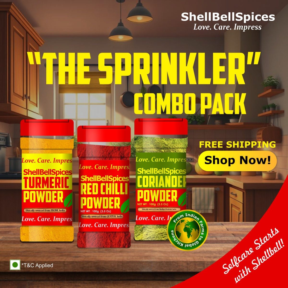 Combo Pack 100g each